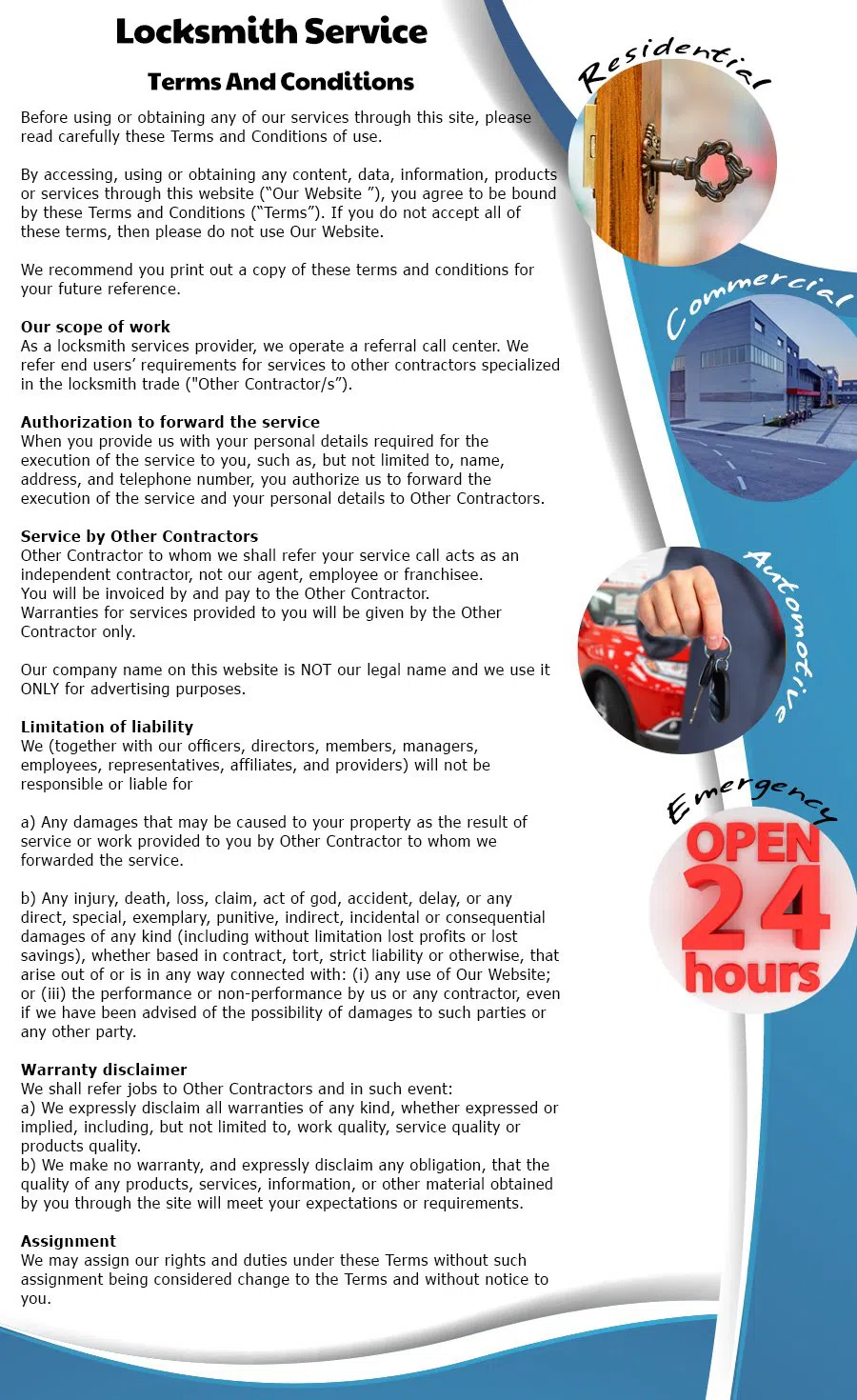 Community Locksmith Store Boca Raton, FL 561-692-4692 - terms-ls